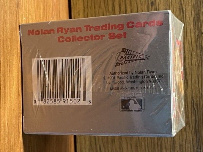 1991 Pacific Nolan Ryan Texas Express Factory Sealed Set