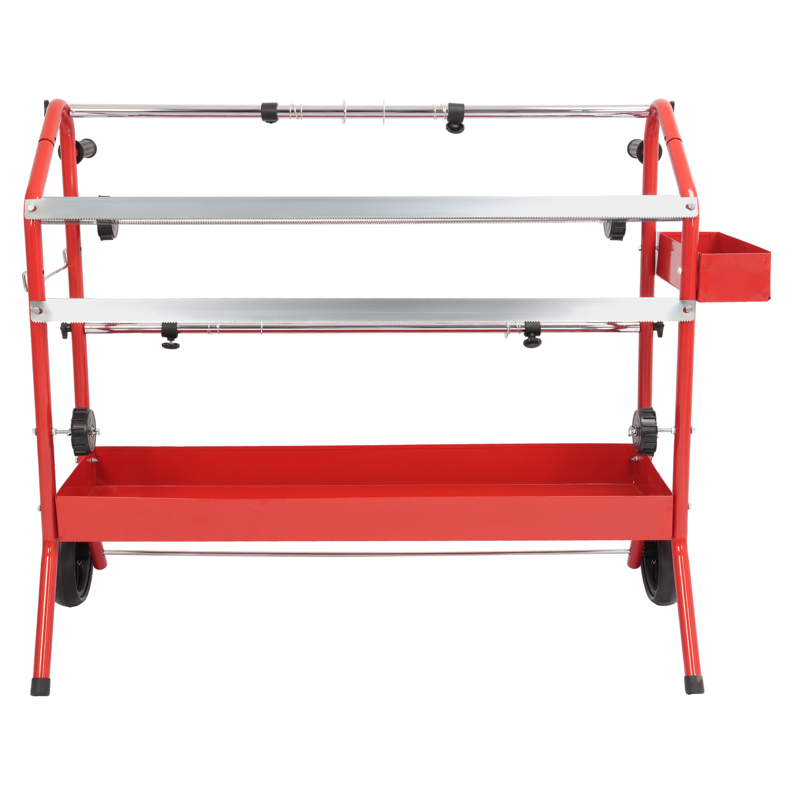 Mobile 18" Multi-Roll Masking Paper Machine With Storage Trays Auto Body Paint