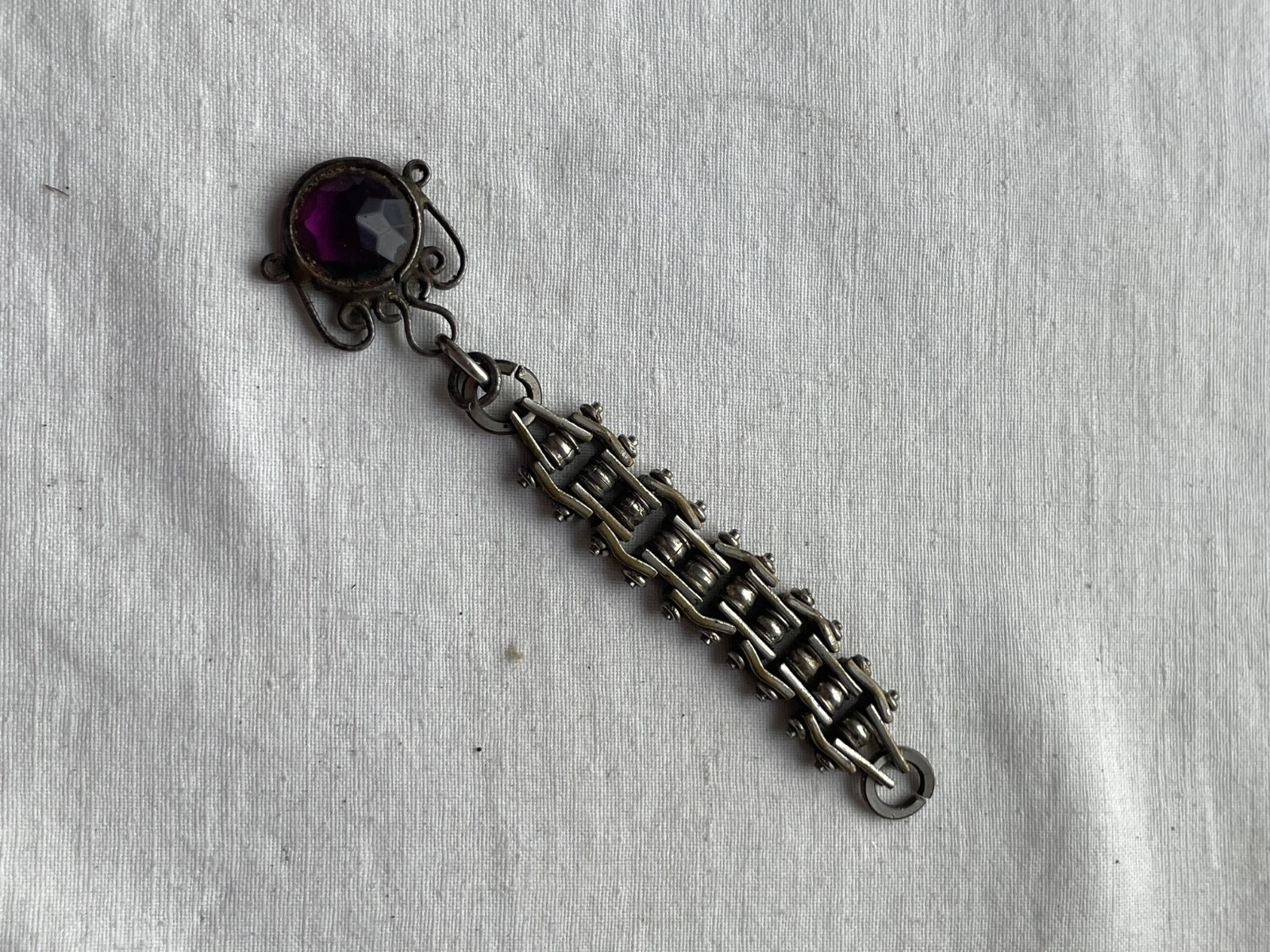 Vintage antique part of chatelaine for pocket watches