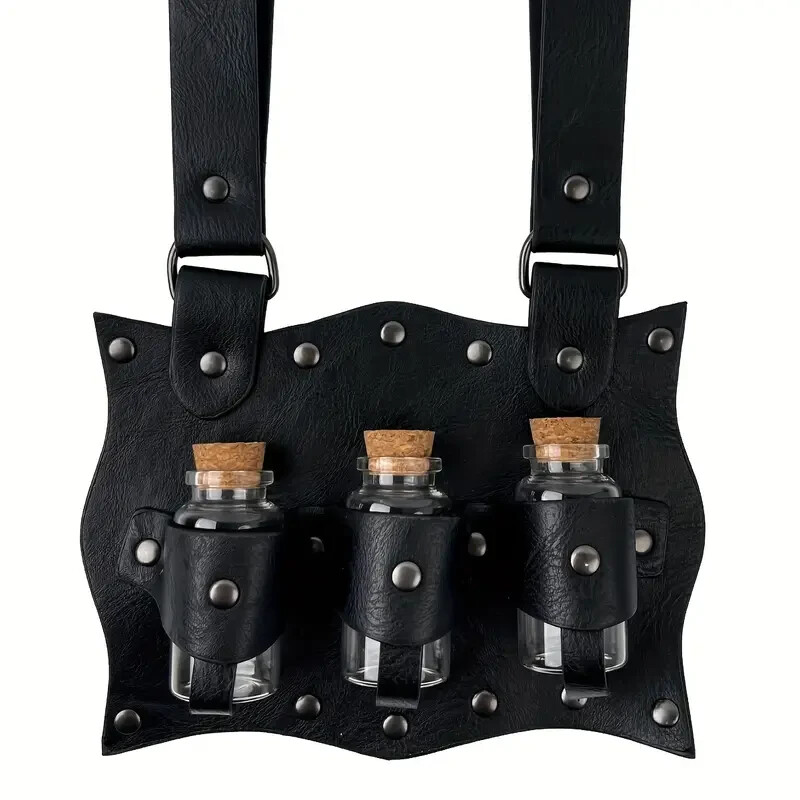 Renaissance Potion Holder Black Brown