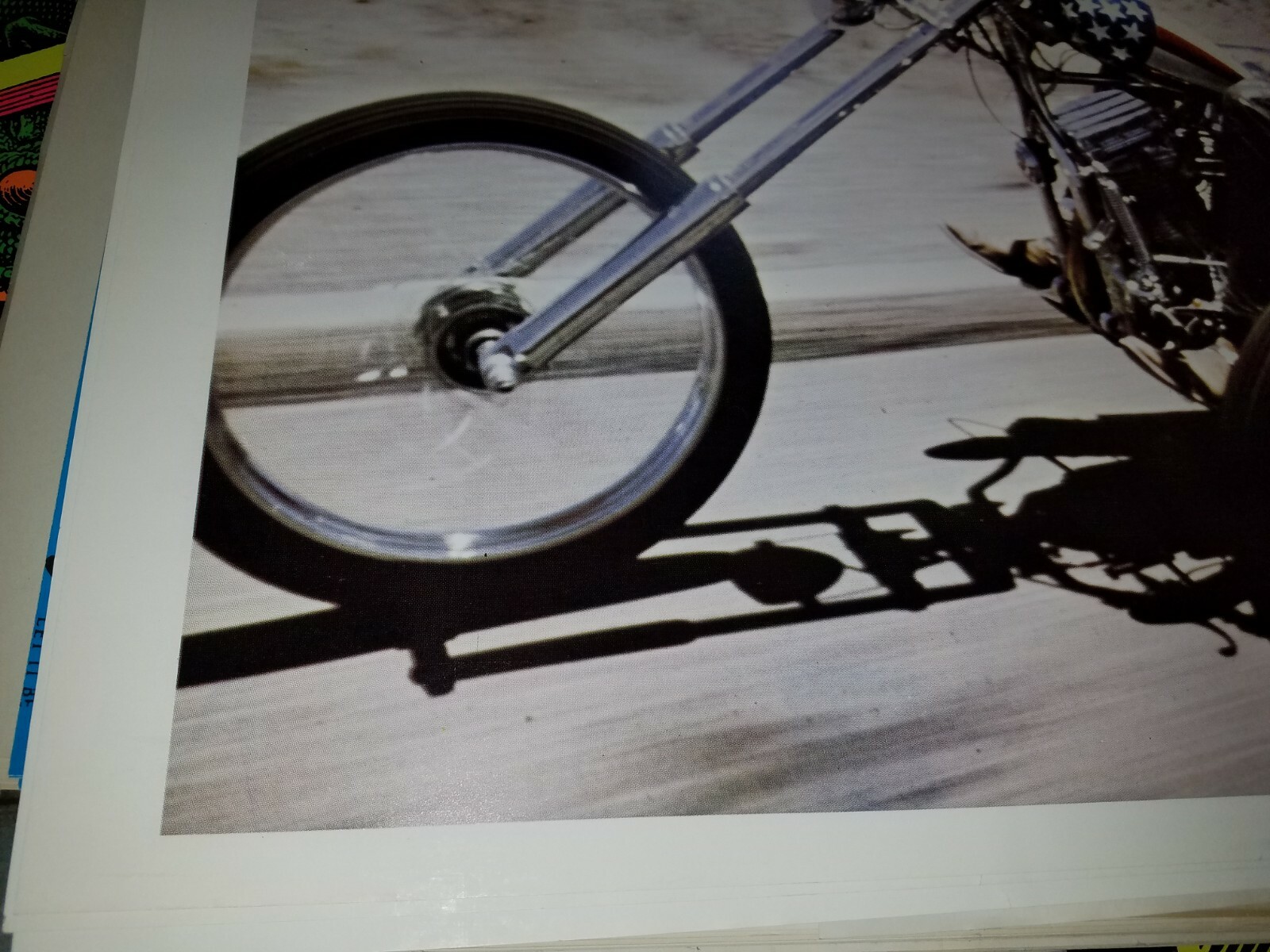 EASY RIDER VINTAGE 1969 MOTORCYCLE CHOPPER POSTER Peter Fonda Dennis Hopper NICE