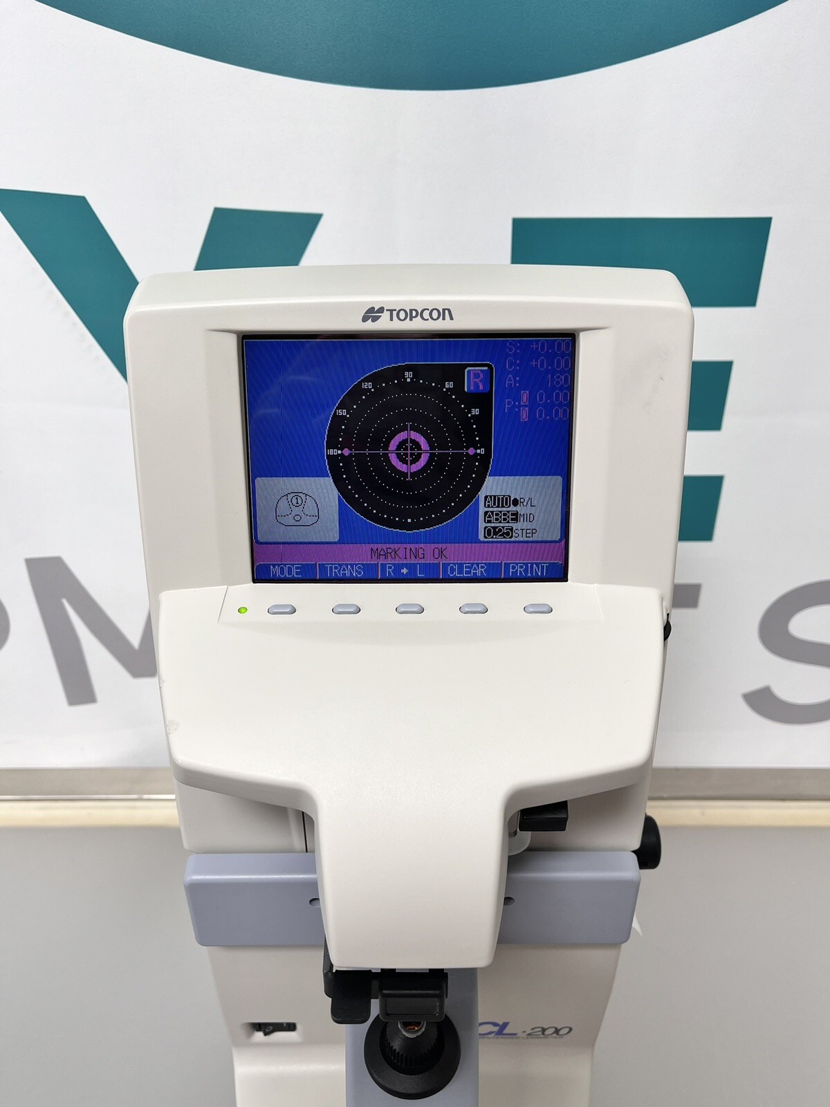 Topcon CL-200 Auto Lensmeter with Built-in Printer