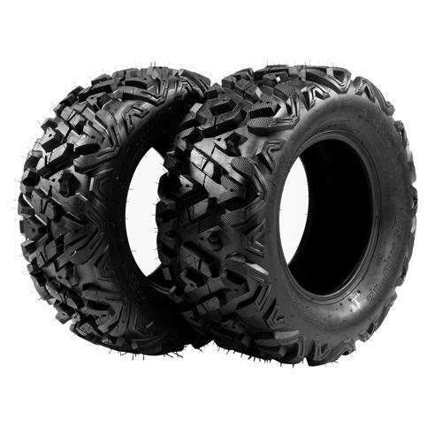 4 * TIRE SET ATV TIRES 25" 25x8x12 25x10x12 with warranty 6ply front & rear
