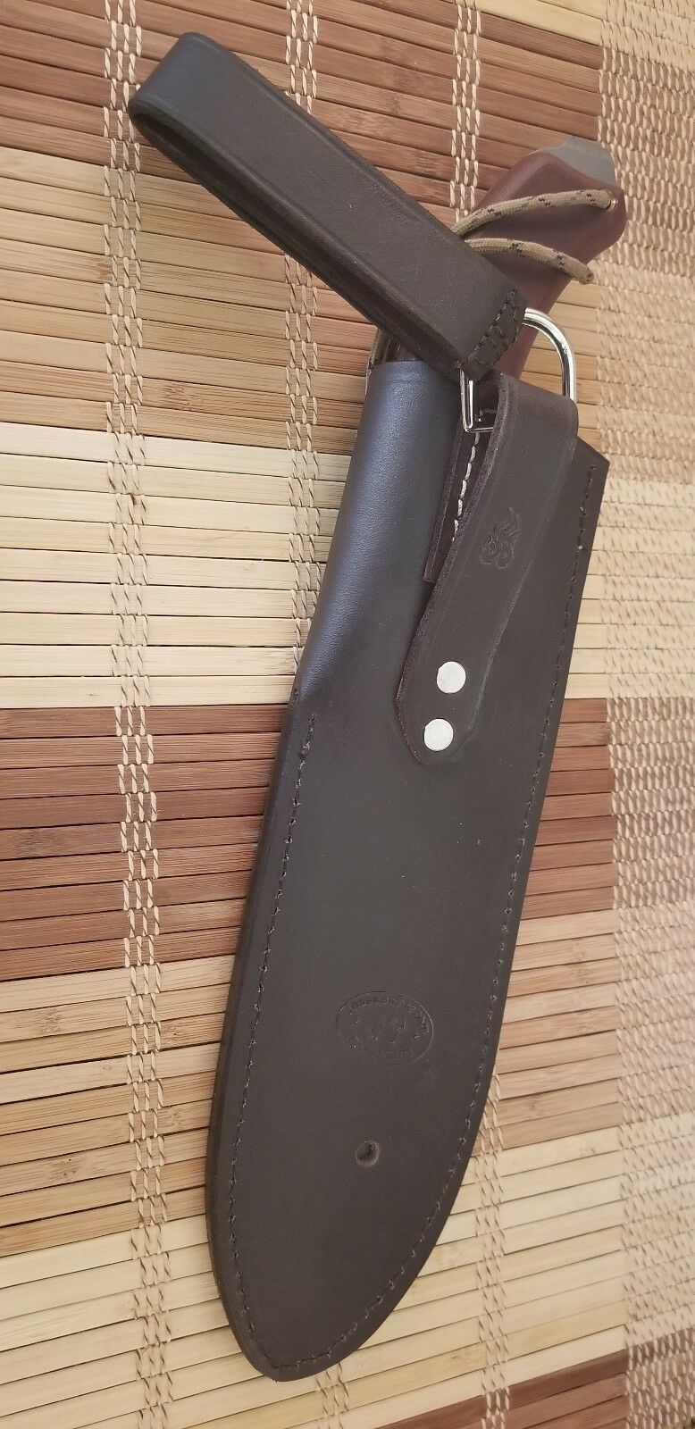 JT Custom Leather Sheath ONLY NO Knife Blade Blank TOPS TAHOMA FIELD BECKER BK7