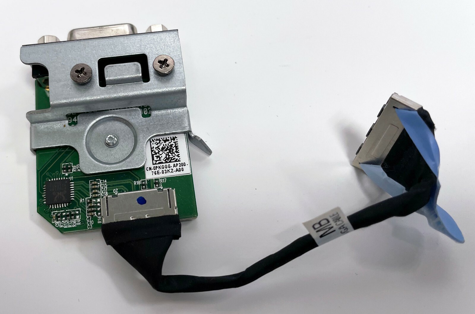 Dell Optiplex 3050 5050 7050 Micro Desktop VGA 15-Pin Cable Adapter Card - PKGGG