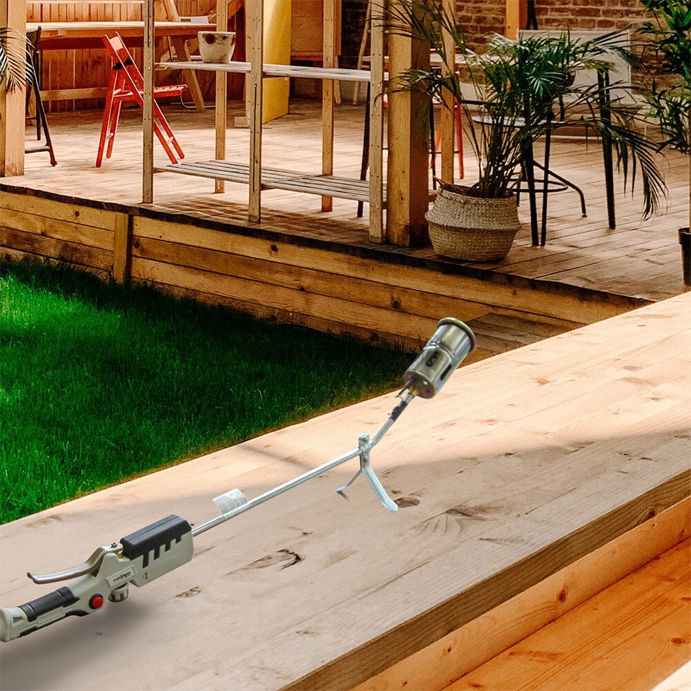 Propane Torch Weed Burner Kit with Battery Electric Pulse Ignition Flame Thrower