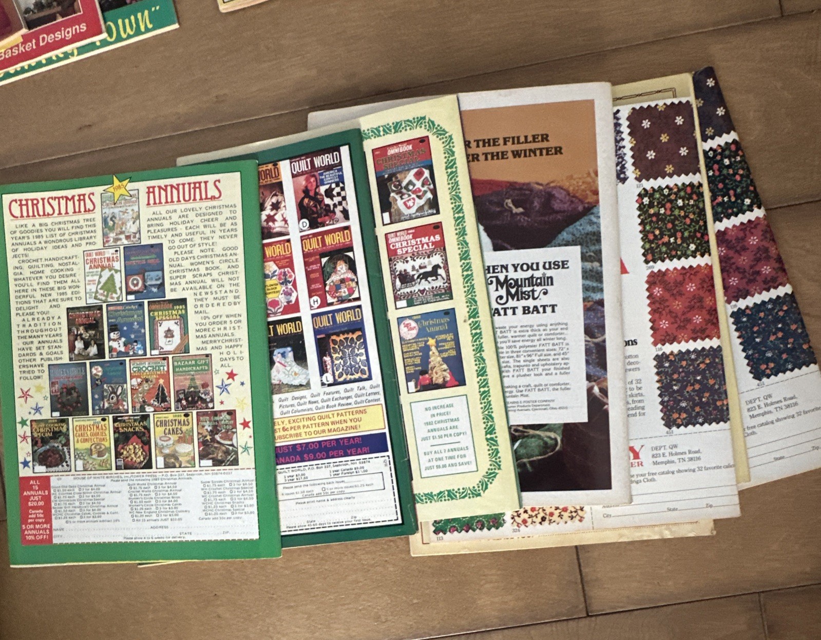 ~30 Quilting/Stitching Magazines most 1980's Quilter's Newsletter 1980-90