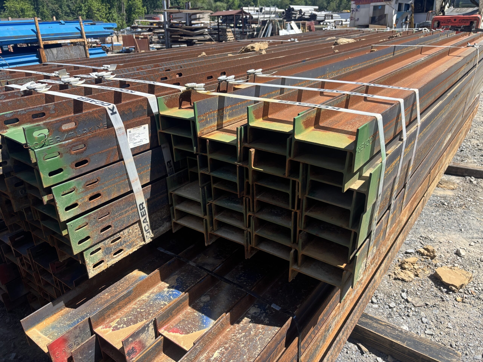 W6 x 9 Steel I-Beam 14' 4" Long | Structural Wide Flange Beam | 9 lbs/ft | W6x9