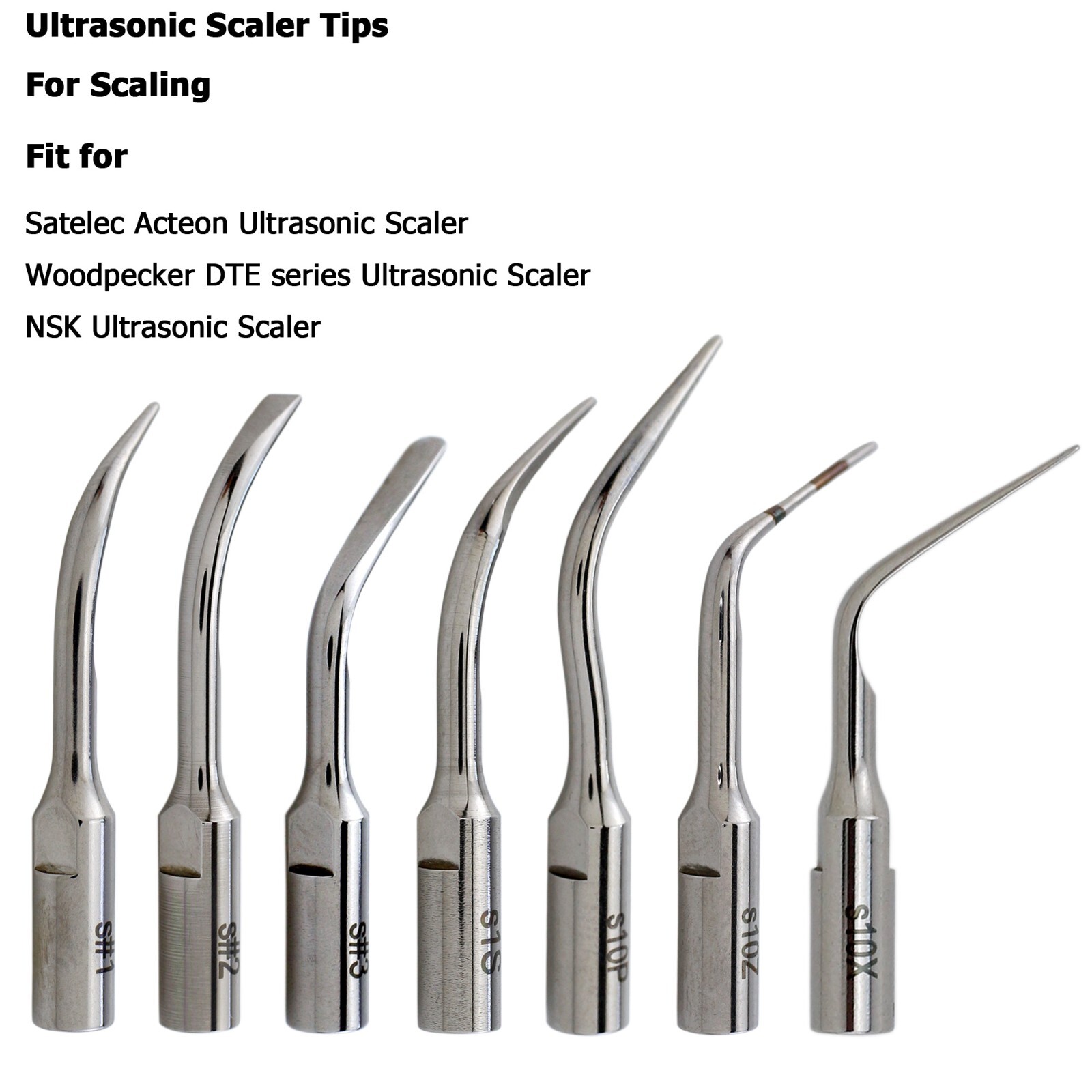 Dental Ultrasonic Satelec Piezo Scaler Tips ACTEON Piezotome Cube Surgery Tips