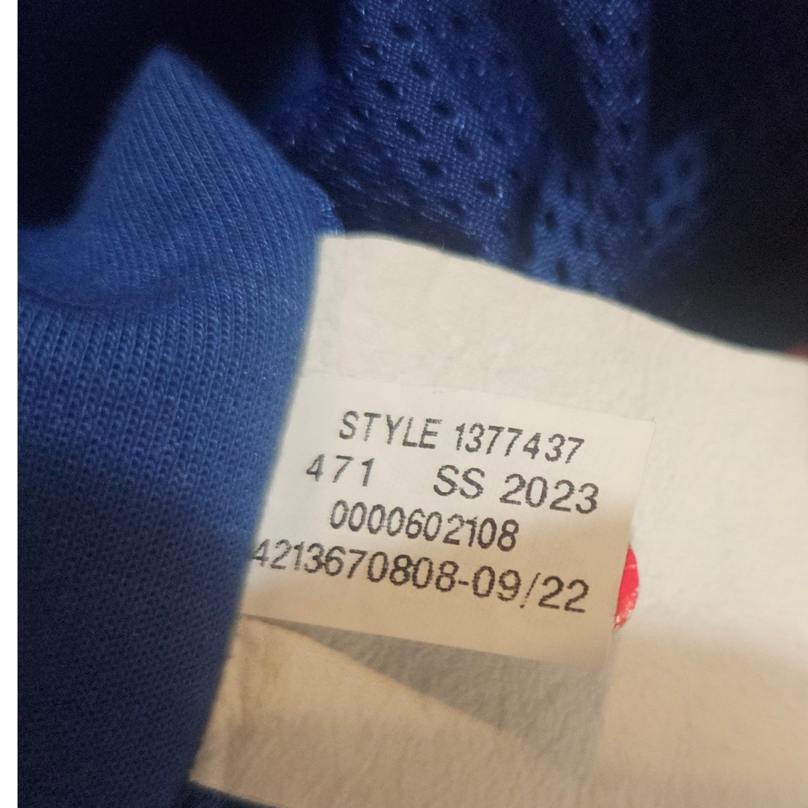 Under Armour 1377437-471 Project Rock Mesh Varisty Jacket Blue Men's Sz 3XL