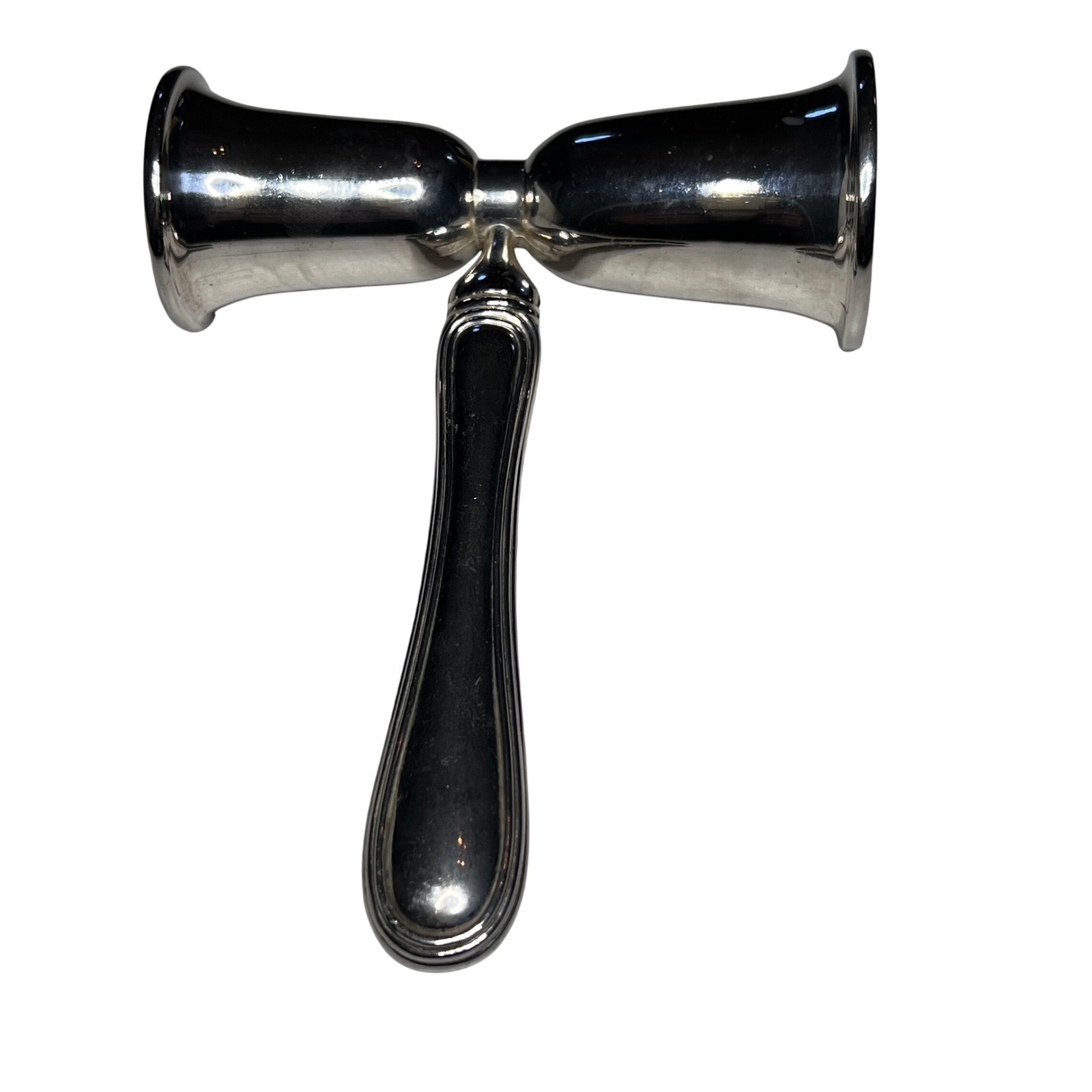 Wallace Silversmiths Silverplate Handled Double Cocktail Jigger Bartender Tool