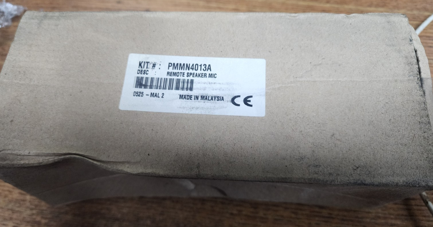 🤠 NEW MOTOROLA PMMN4013A REMOTE SPEAKER MICROPHONE 2 PIN