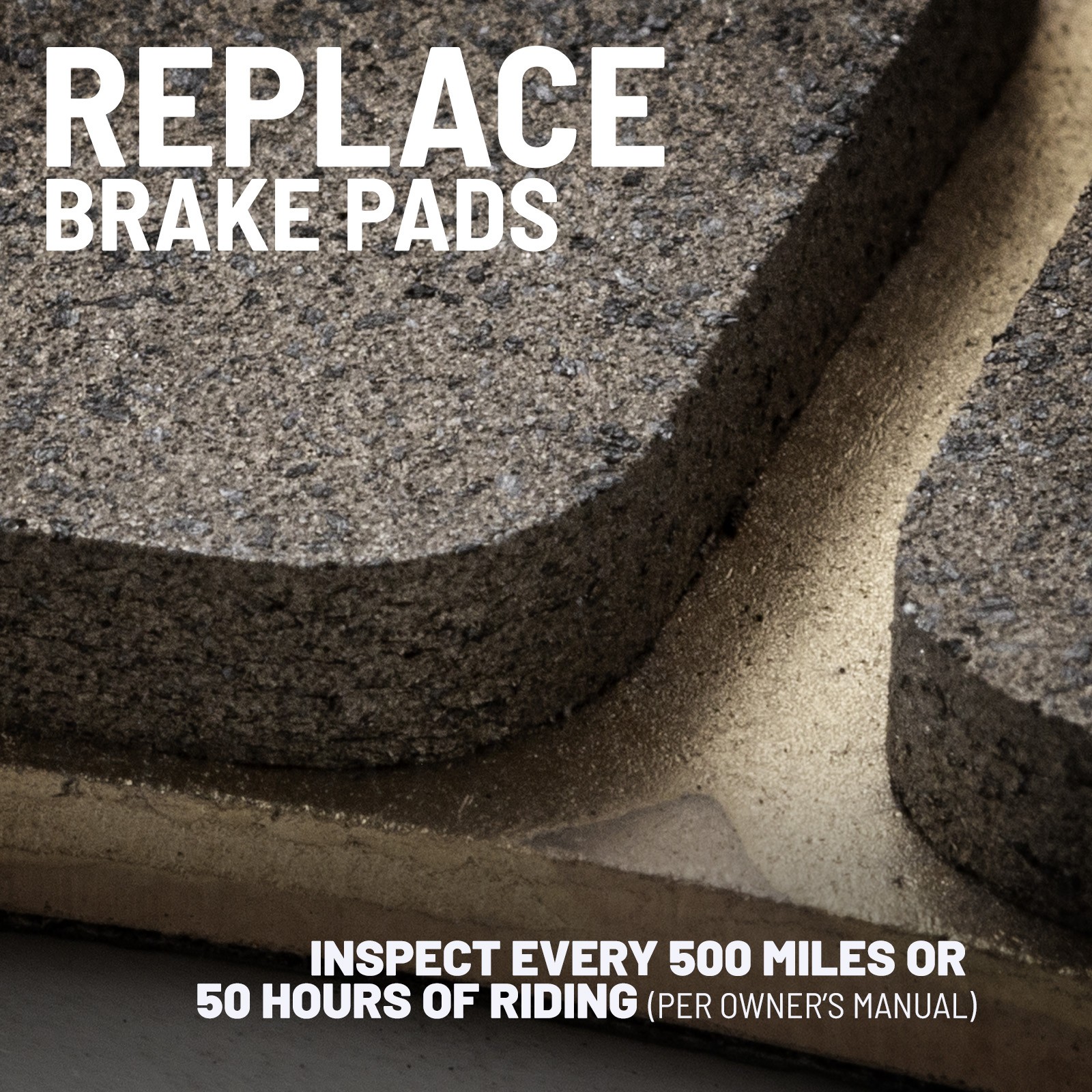 Polaris Sintered Rear or Front Brake Pads Set for RANGER XP 1000, GENERAL 1000,