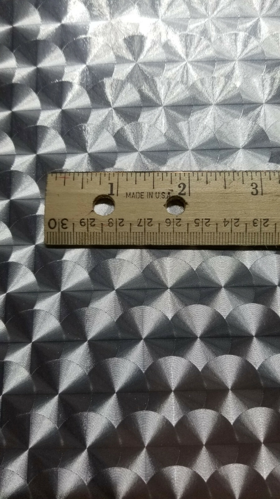 Silver Large Engine Turn Sign Plotter Cutter Vinyl