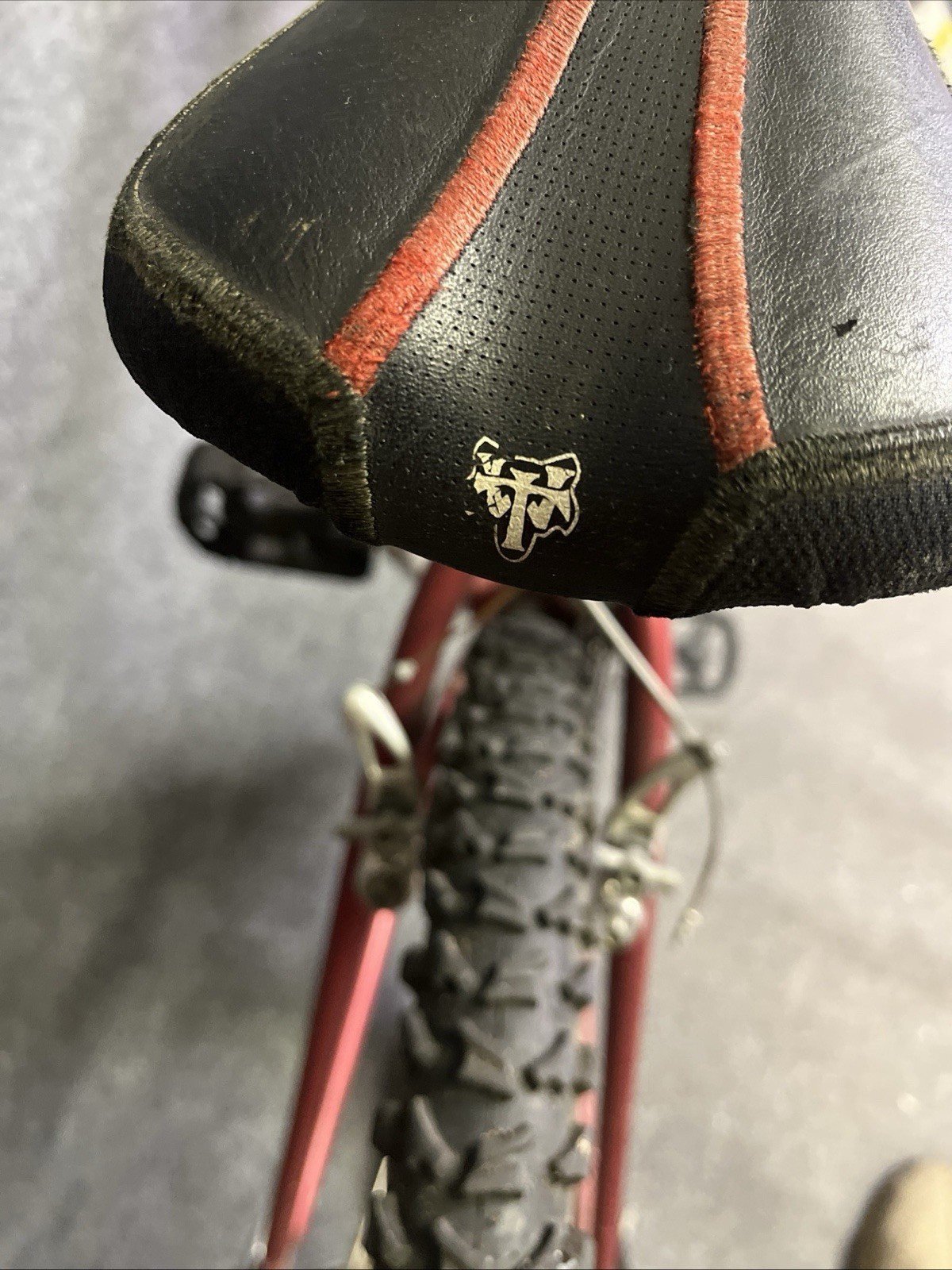 BARRACUDA A2B “TREE AMIGOS” Red/White MOUNTAIN BIKE OG DURANGO, CO RARE 1994