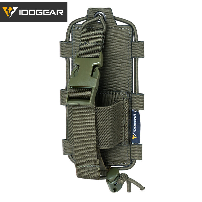 IDOGEAR Tactical Radio Pouch MOLLE Walkie Talkie BAOFENG POFUNG UV5R UV82 Pouch