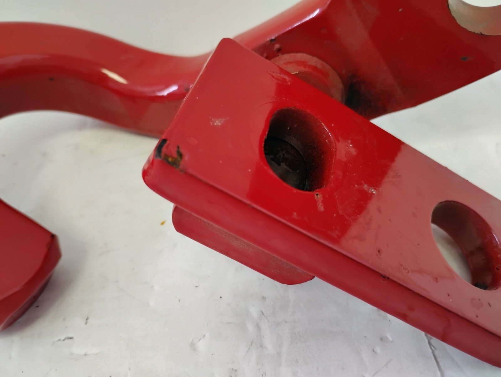 2018-2024 JEEP WRANGLER JL RUBICON REAR BUMPER RED TOW HOOK OEM 68411131