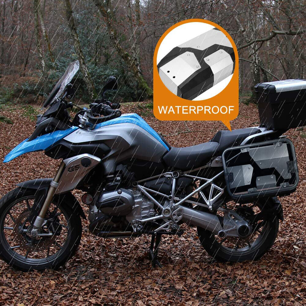 4.2L Motorcycle Tool Box Silver For BMW R1200GS LC Adventure R1250GS ADV F850GS