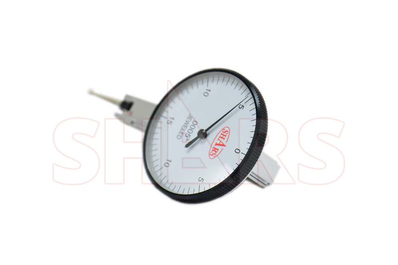 SHARS PRECISION 1.5” White Face Dial Test Indicator Set 0-15-0 .030” .0005” !]