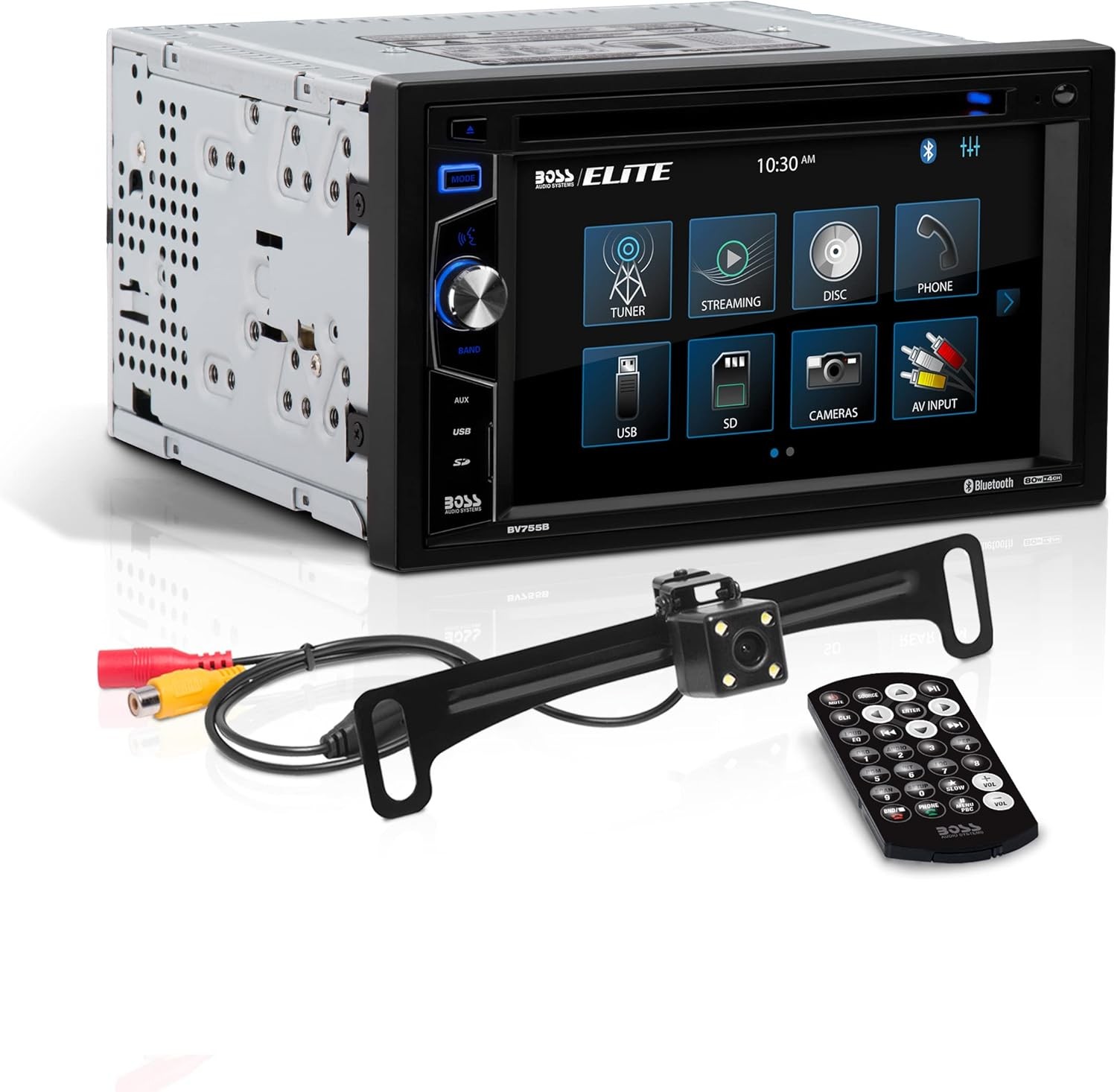 BOSS BV755BLC 6.2" Double Din Car Stereo CD USB Bluetooth + Backup Camera