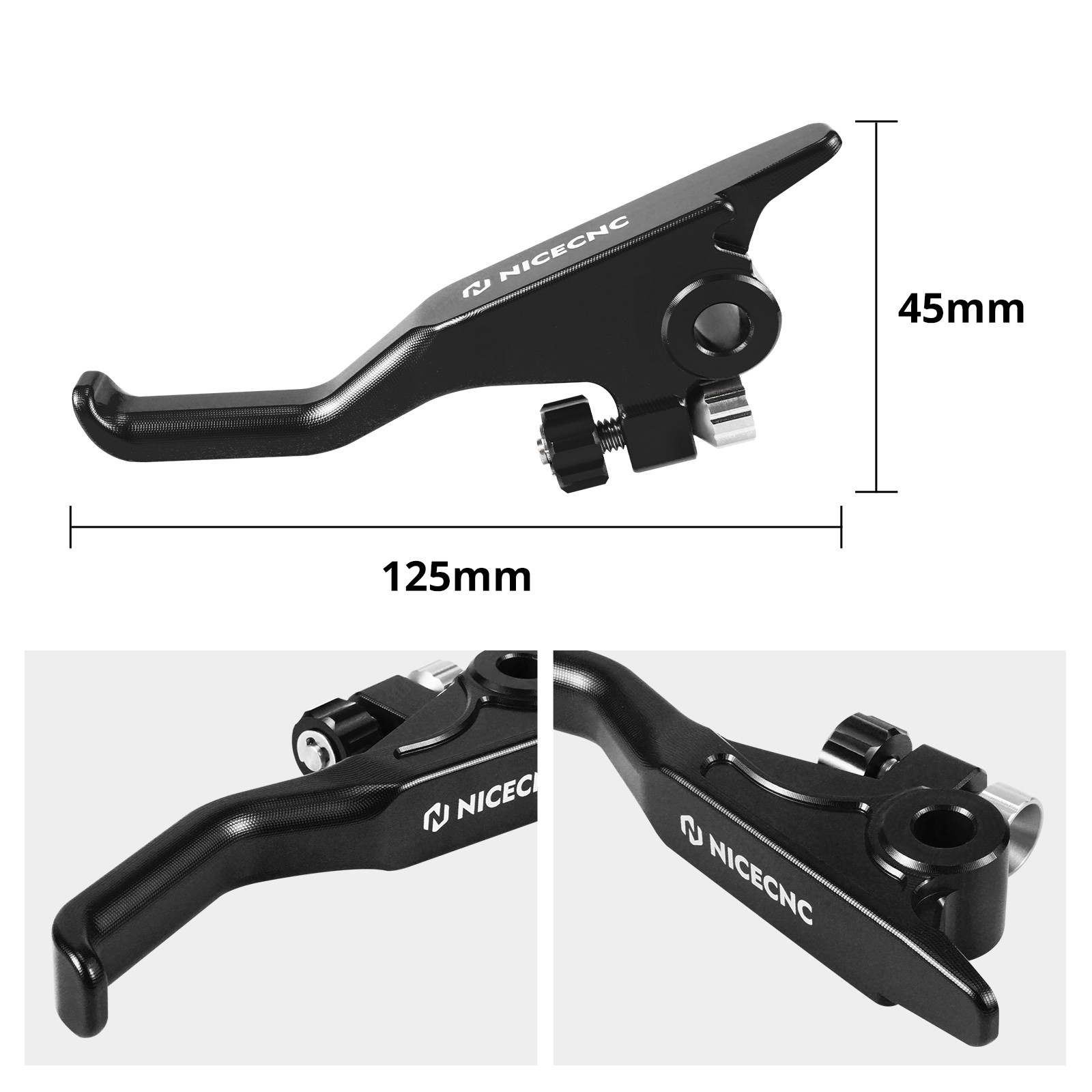 Shorty Brake Clutch Lever Kit For KTM 250 300 SX XC XC-W XCF XCF W EXC 2014-2023
