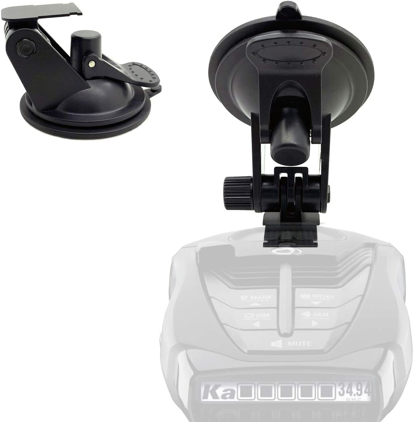 Super Suction Mount for Current Cobra IRAD 480 480i 380 ESD SPX Radar Detector
