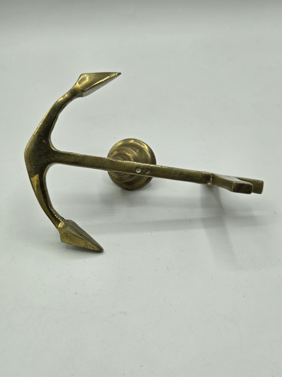 1 brass Anchor candle holders nautical theme