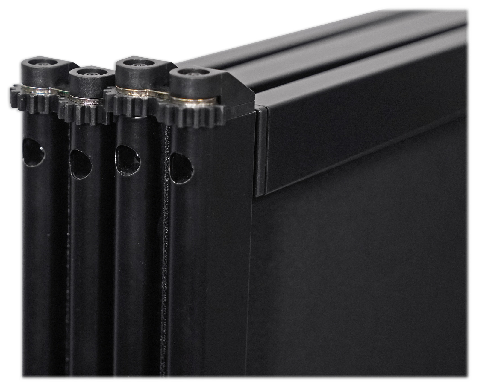 Rockville RFAAC DJ Event Facade Light Weight Metal Frame Booth+Travel Bag+Scrim