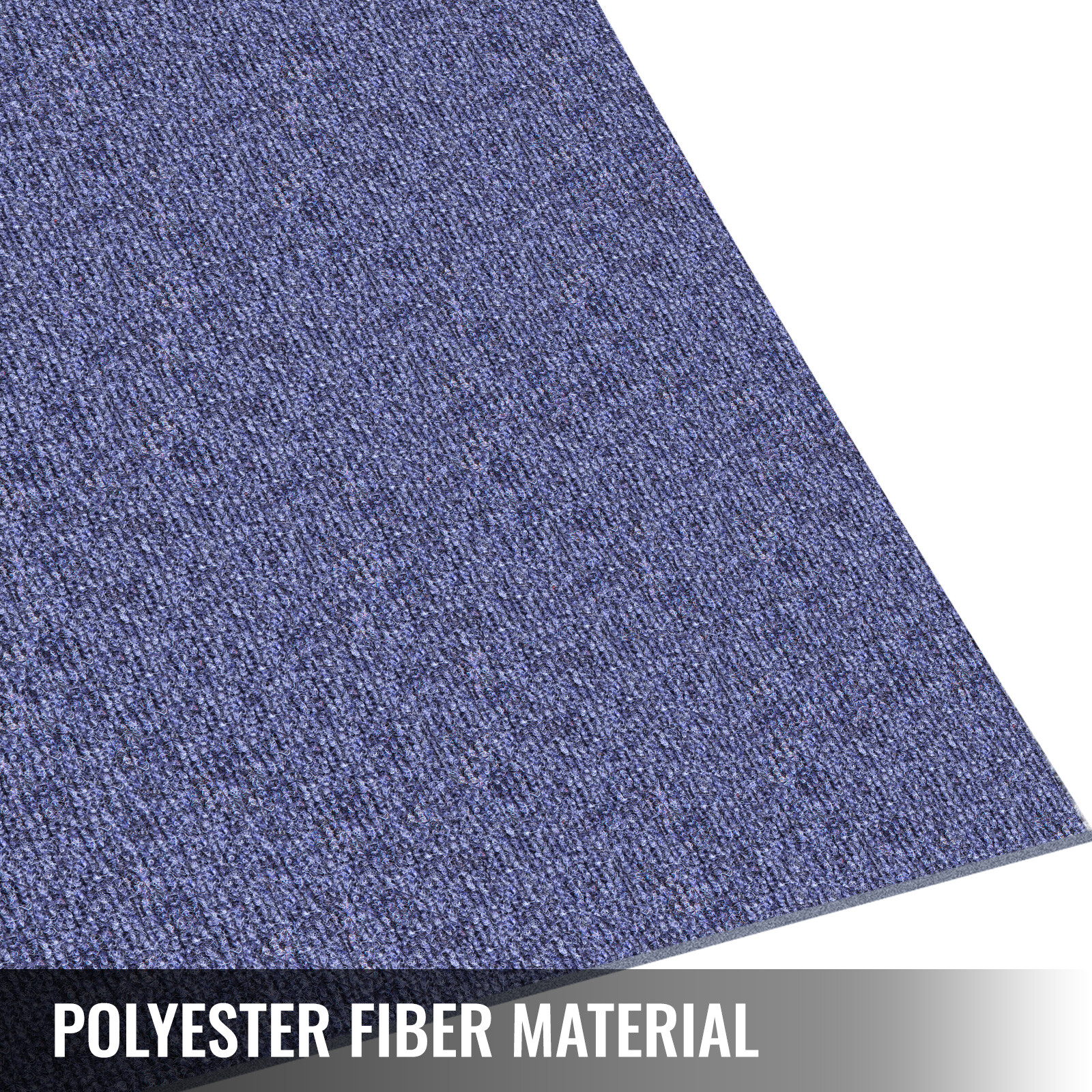 VEVOR 32oz Cut Pile Marine Outdoor Bass Boat Carpet 6x23ft Deep Blue Cutpile Rug