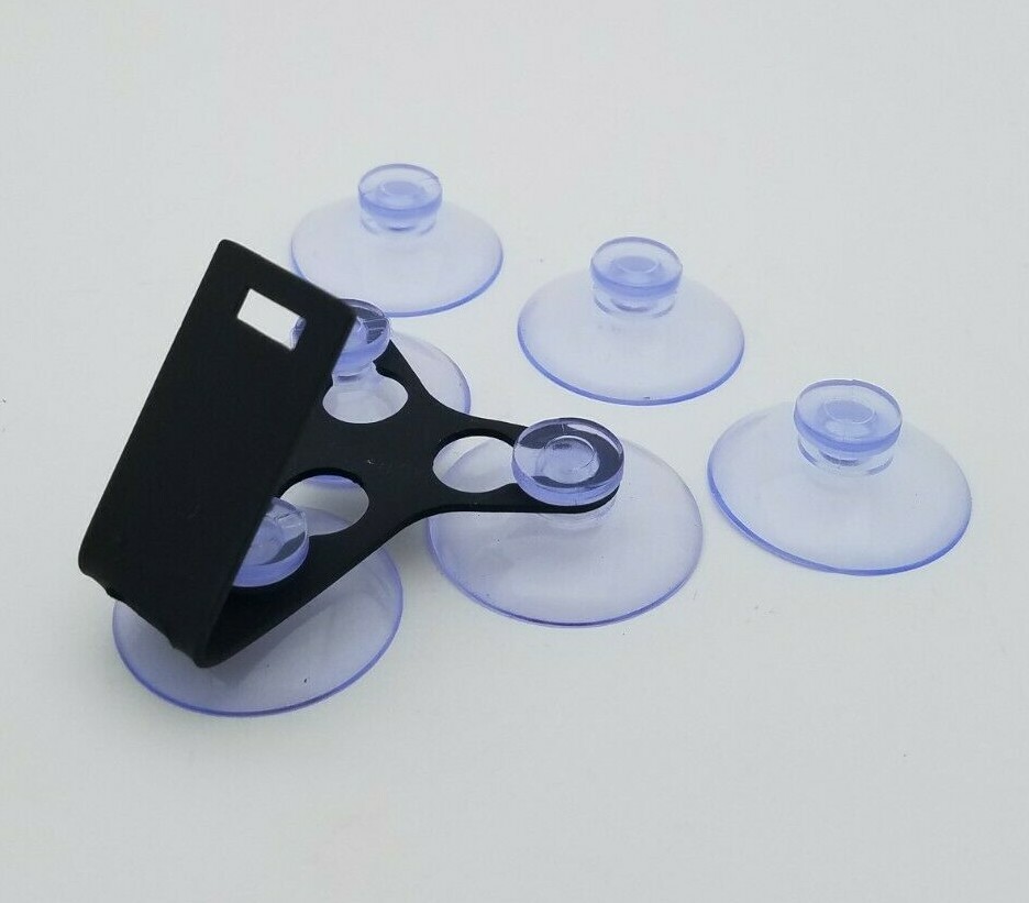 New Uniden R3 and R1 DSP Radar Detector Mount Brkt w/6 Suction Cups (UND-R3-3C)