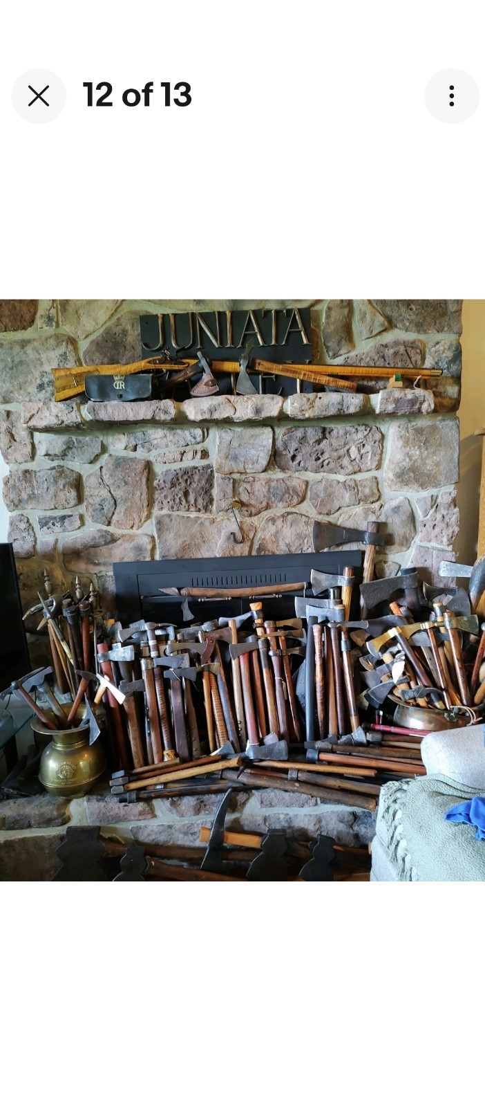 Colonial Belt Axe, Tomahawk, Isaac Zane's Marlboro Furnace VA