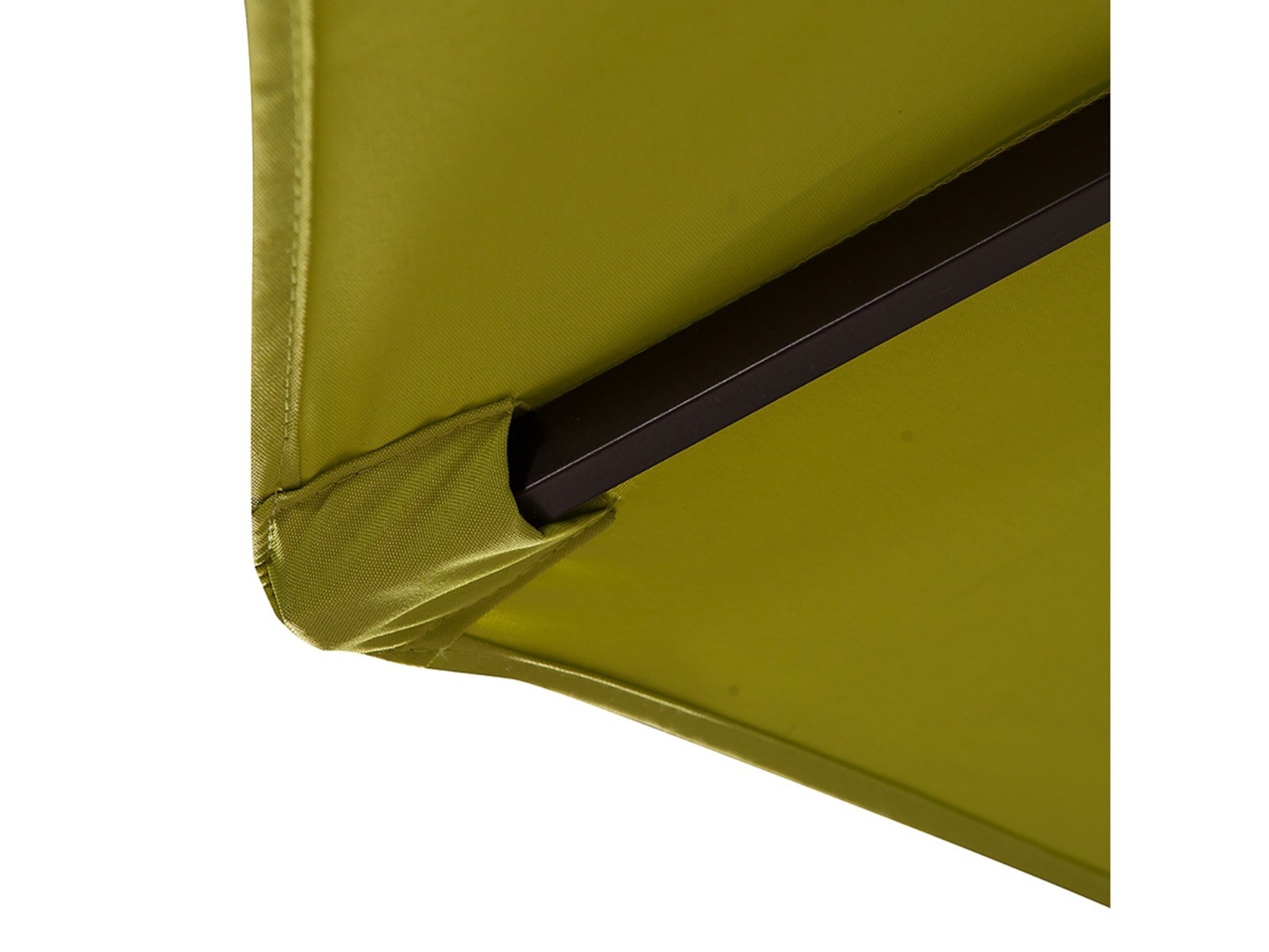 9 FT Outdoor Patio Round Umbrella Aluminum Pole Crank and Tilt Function LIME