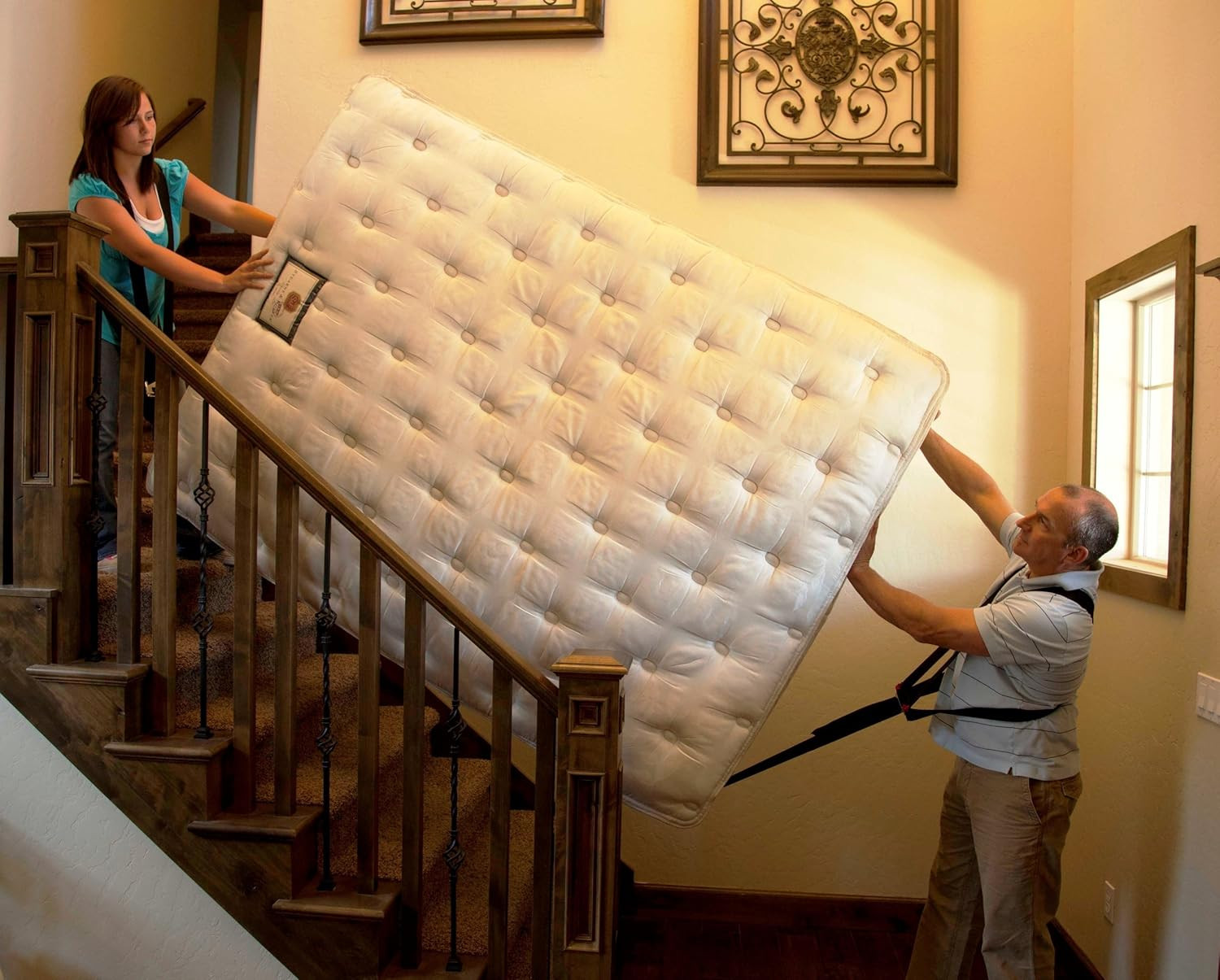 Ready Lifter Shoulder Moving Straps for Furniture, Appliances, Heavy or Bulky Ea