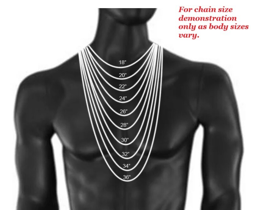 27" Premium Stainless Steel Military Ball Bead Replacement USA Dog Tag Chain