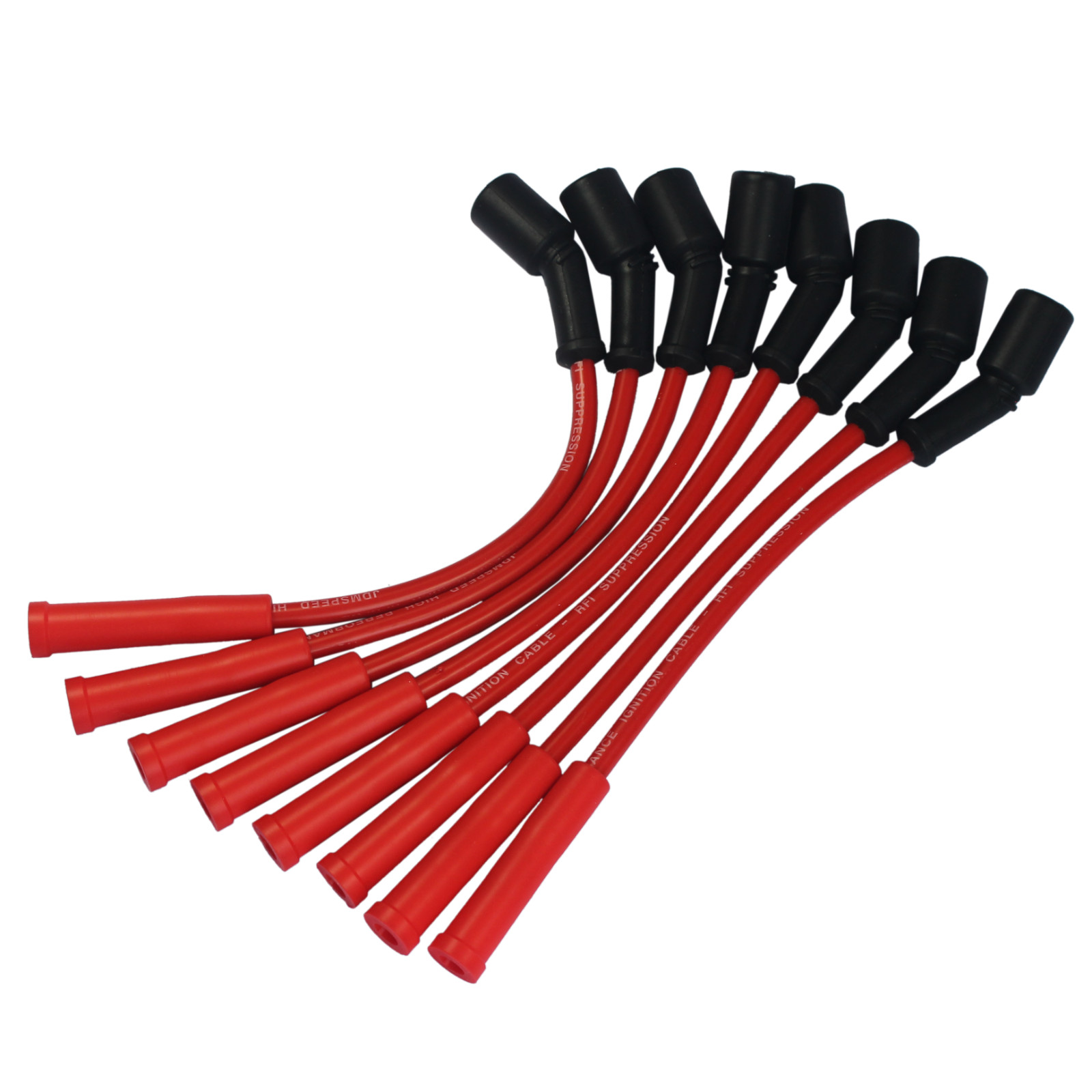 JDMSPEED Performance Spark Plug Wires Street Fire Chevrolet Truck 4.8 5.3 6.0