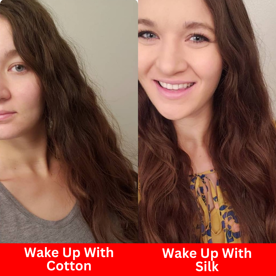 Luxury 22 Momme 100% Pure Mulberry Silk Pillowcase - Anti-Aging, Hidden Zipper