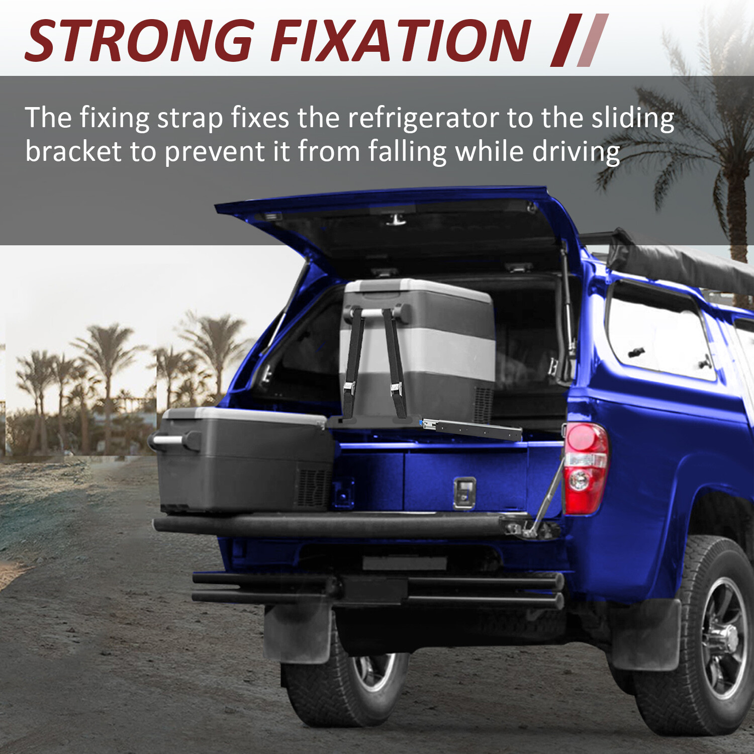 Slide Mount For 28 to 65L Fridge Cooler Freezer Portable Refrigerator Car Fridge