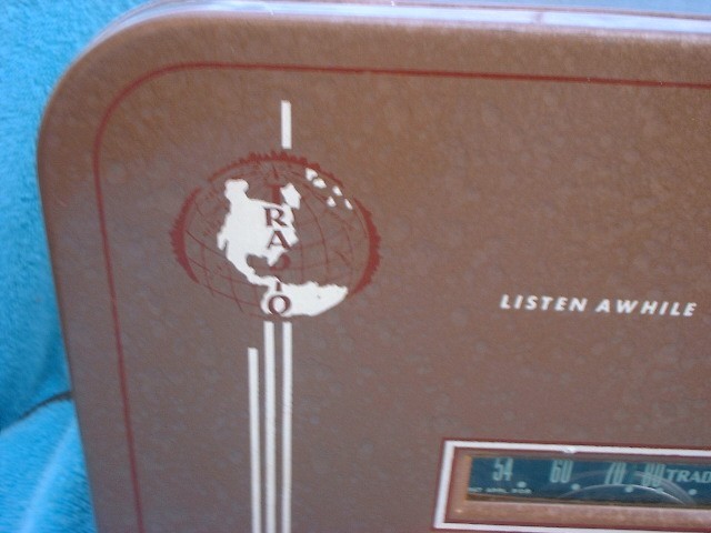 TRADIO COIN OPERATED HOTEL TUBE RADIO 2 hour 25-cents Untested Parts/Repair