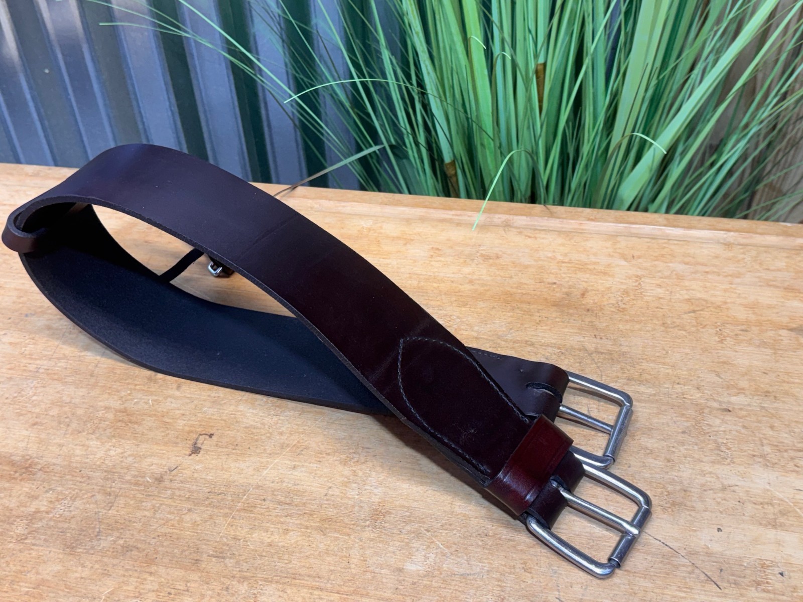 CIRCLE Y  Western Saddle Rear Flank Center Strap / Back Cinch w SS Buckles