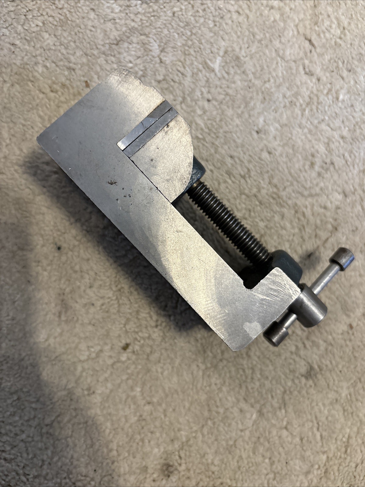 Palmgren Baby Vise Machinist Drill Press Vise 1-1/2” Jaws Excellent Condition