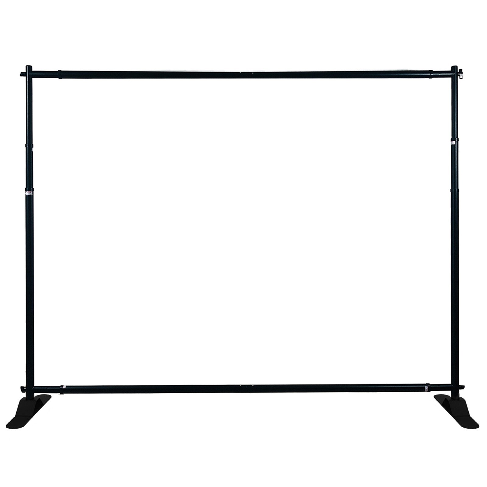 8'x10' Banner Stand Step and Repeat Adjustable Telescopic Trade Show Backdrop
