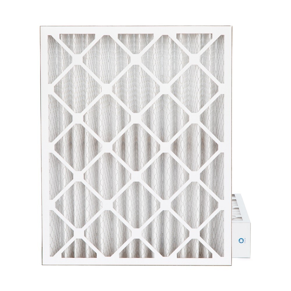 20x25x4 MERV 8 Pleated AC Furnace Air Filters. 2 Pack (Actual Depth: 3-3/4")