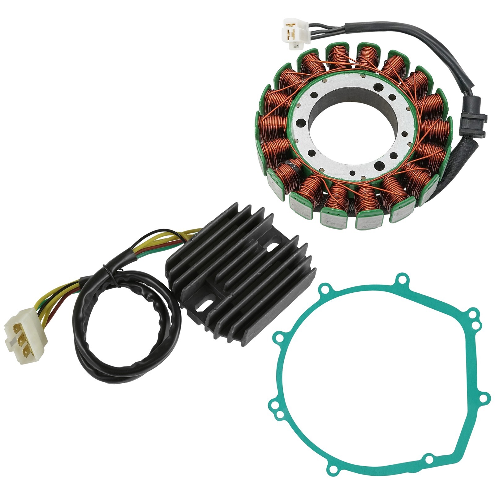 Stator Regulator & Gasket for Kawasaki Vulcan 1500 Nomad Fi VN1500L 2001-2004