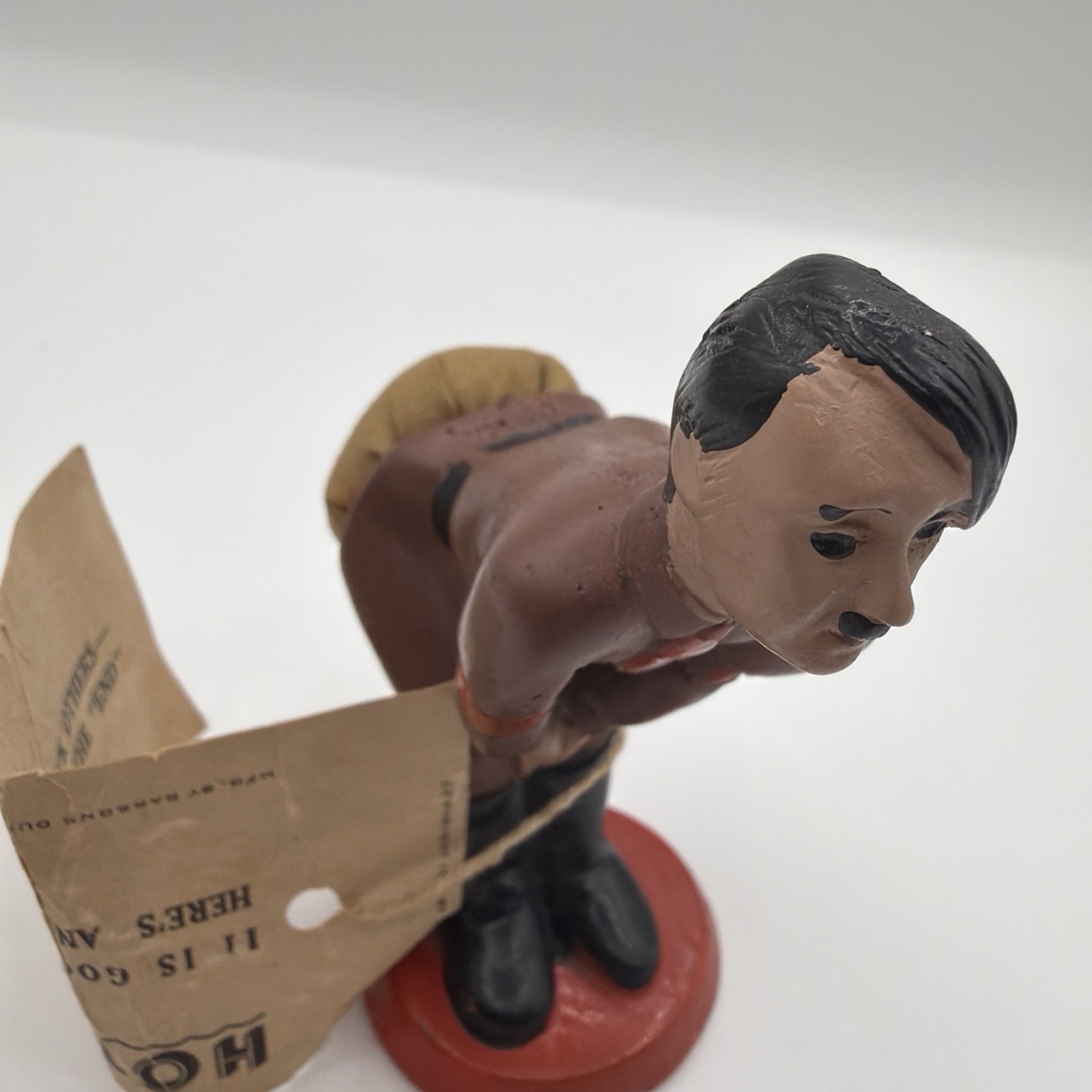 Rare 1941 "Hotzi Notzi" Adolf Hitler Pin Cushion + Original Label