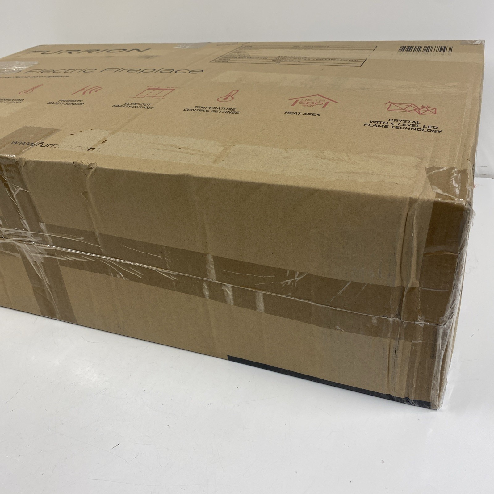 FURRION 30” Built In Electric Fireplace Kit Black FF30SC15A-BL RV Camper Remote