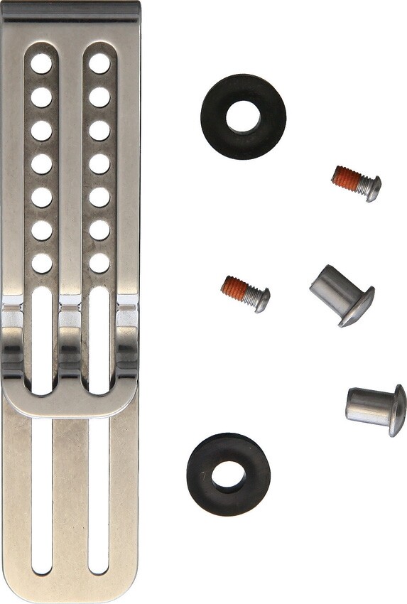 Real Steel Universal Pocket Clip For Kydex Knife Sheaths Multiple Carry Options