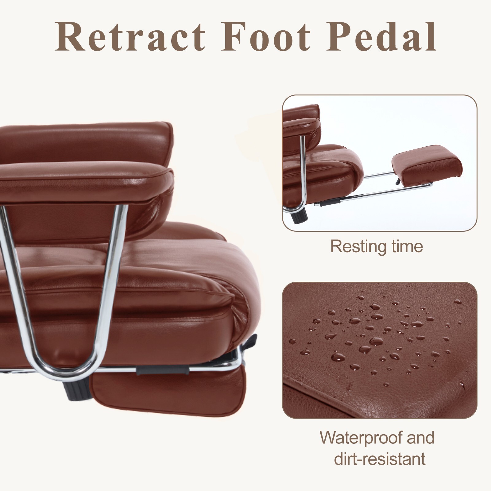 Big and Tall Office Chair 800lbs Wide Seat Office Chair with Back Support