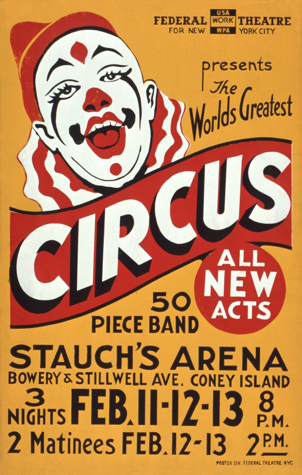 Circus, Clown, Carnivals, Posters, vintage photo reproduction High quality 514 *