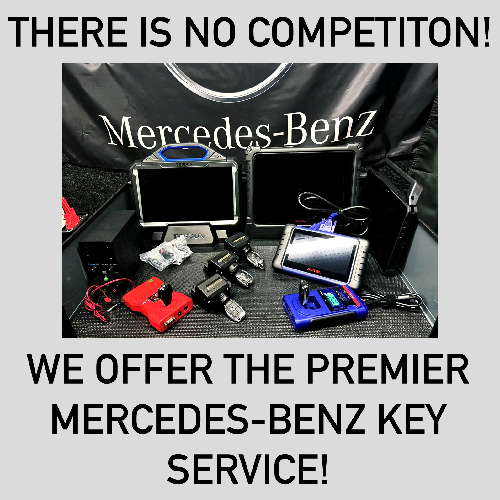 Mercedes-Benz (1) Key + Key Programming | Add Key or All Keys Lost