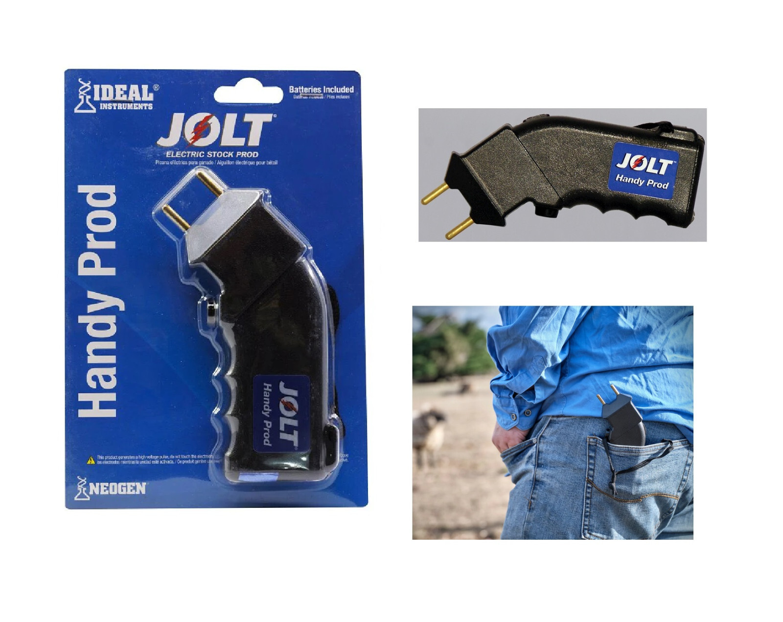 Jolt Prod #6930  /  Hand-Held  /  Shock Sting Stun,  useful to control livestock